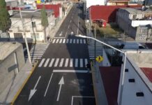 Ayuntamiento de Puebla apertura la calle Colorines en Coatepec.