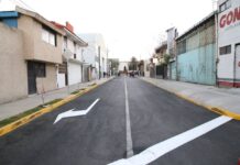 Ayuntamiento de Puebla apertura la calle Colima en la colonia San Rafael Poniente.