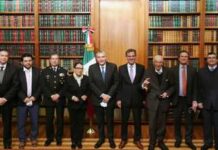 Instalan Gobernación, SSPC, GN, INE y FEDE mesa de seguridad rumbo a elección 2022 y revocación de mandato