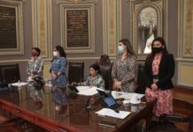 Rinde informe de labores, Primera Mesa Directiva de la LXI Legislatura del Congreso del Estado