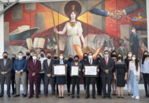 Celebra Rectora Lilia Cedillo entrega de certificaciones ISO 9001-2015 a la Facultad de Administración