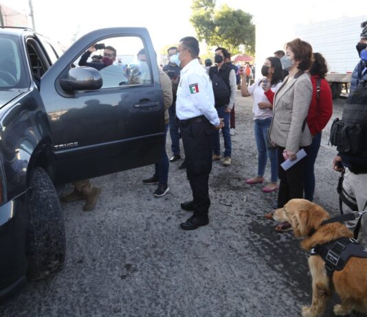 Se implementa operativo conjunto en la central de Abasto.