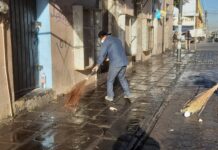 Ayuntamiento de Puebla realizó una jornada de recuperación del polígono del Centro Histórico