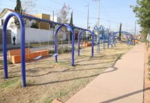 Ayuntamiento remodela parque de la colonia México 83