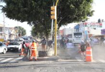 Ayuntamiento de Puebla dará mantenimiento a camellones, áreas verdes, cruces y zonas de resguardo peatonal.