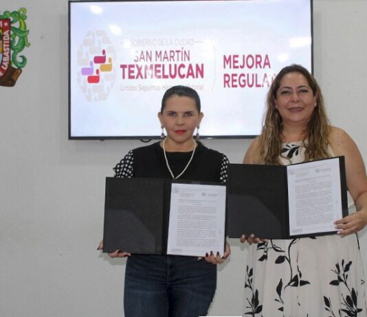 Norma Layón suscribió convenio de coordinación en materia de mejora regulatoria con el Estado.