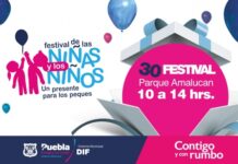 SMDIF Puebla invita a las niñas y los niños para conmemorar su día en el parque Amalucan.