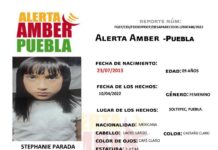 FGE activa Alerta Amber para localizar a menor de 9 años