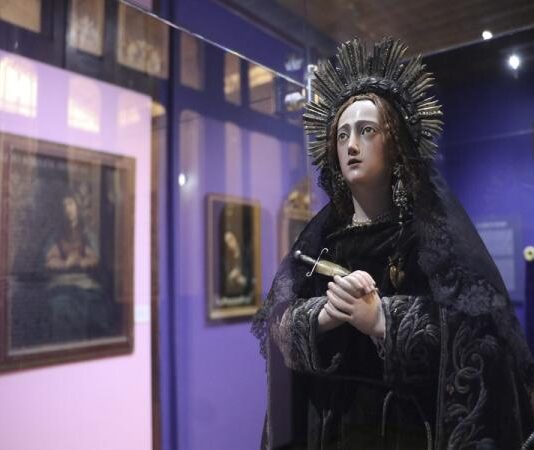 Inaugura Cultura exposición “Stabat Mater: La Virgen de los Dolores en el arte”