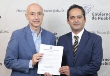 Designa titular del Ejecutivo a Juan Carlos Moreno Valle como secretario de la Función Pública