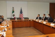 SRE recibe delegación del Departamento de Seguridad Nacional de EE. UU.