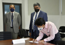 Lilia Cedillo suscribe la “Carta de Puebla para la seguridad alimentaria”.