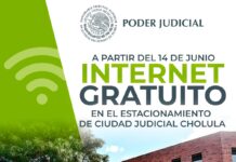 Ciudad judicial de Cholula ofrecerá internet gratuito a usuarios.