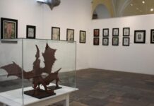 Paul Barrera, artista poblano, expone sus obras “Fantasías de un soñador”