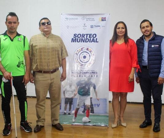 Definidos los grupos del Gran Prix Mundial de Futbol IBSA Puebla 2022: INPODE
