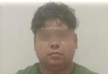 En Coronango, Policía Estatal detiene a dos personas en posesión de aparente droga