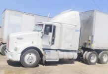 Mediante “Operativo Arcángel”, Policía Estatal recupera tractocamión y cajas secas robadas