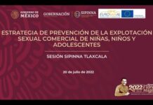 Inicia en Tlaxcala pilotaje de Estrategia de Prevención de la Explotación Sexual Comercial de Niñas, Niños y Adolescentes.