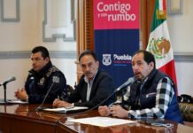 Listos los operativos de ordenamiento y seguridad para celebrar el grito de independencia en la capital poblana.