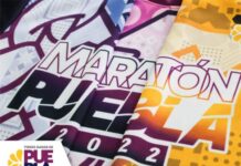 Presenta INPODE playera y medalla conmemorativa del “Maratón Puebla 2022”
