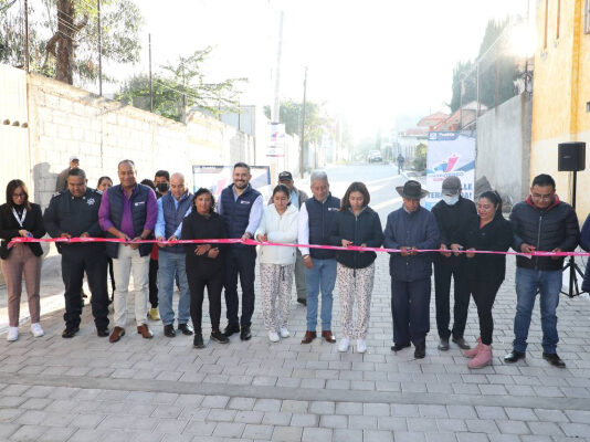 Ayuntamiento de Puebla entrega tres nuevas calles por el Programa “Construyendo Contigo”
