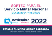 Se realizará el sorteo para el servicio militar de la clase 2004.