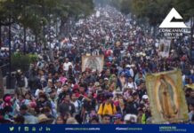 Celebraciones para la Virgen de Guadalupe generaran 14 mil millones de pesos: Concanaco.