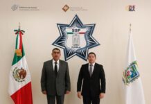 Instruye gobernador Céspedes Peregrina mantener estrategia de seguridad