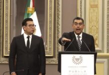 Rinde protesta Sergio Salomón Céspedes como gobernador sustituto