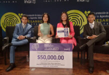 Estudiantes de la BUAP ganan el Premio a la Innovación y Buenas Prácticas en la Protección de Datos Personales 2022