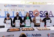 Presenta Ayuntamiento de San Andrés Cholula Feria de la Rosca 2023.