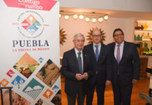 Ayuntamiento de Puebla promueve la atracción de inversiones y turismo internacional.