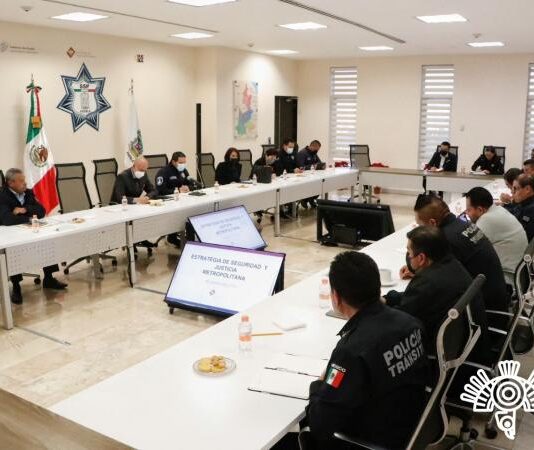 Avanza estrategia de la Mesa Metropolitana de Seguridad