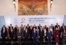 El gobernador Sergio Salomón asistió a la LXIII Reunión Ordinaria de la CONAGO