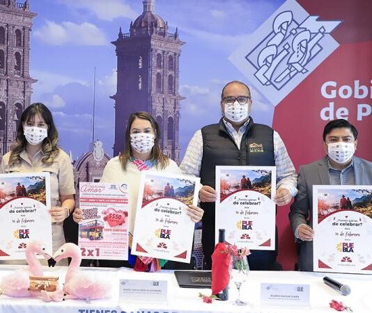 Presenta Turismo atractivos para festejar el “Día del amor y la amistad”