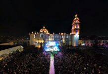 En Cholula más de 7 Mil personas entonaron los éxitos de Elefante, previo al día de San Valentín.