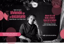 Brindará Cultura taller de teatro a cargo del actor Luis Felipe Tovar