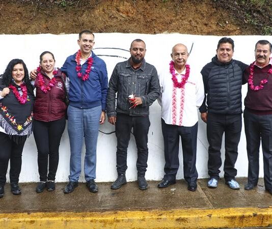 Inician gobierno estatal y Cuautempan el mural más grande de Puebla