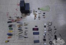 Asegura Policía Estatal más de mil artículos en centros penitenciarios