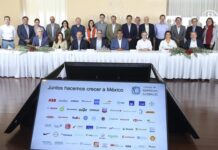 Destaca Sergio Salomón bondades de Puebla ante el Consejo de Empresas Globales