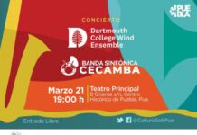 Ofrecerán CECAMBA y universidad Darmouth College concierto en el Teatro Principal