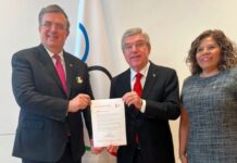 México presenta propuesta formal para organizar los Juegos Olímpicos de 2036