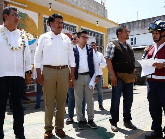 Fortalece Puebla cultura de prevención ante sismos; Sergio Salomón encabeza Primer Simulacro Nacional