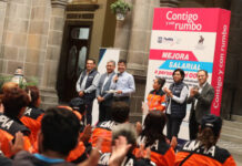 Ayuntamiento de Puebla anuncia mejora salarial a naranjitas.