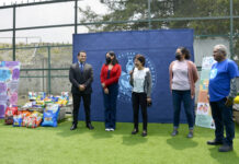 Lilia Cedillo entrega de manera simbólica lo recaudado en el Croquetón 2023