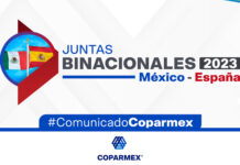 Realiza Coparmex las Juntas Binacionales México – España