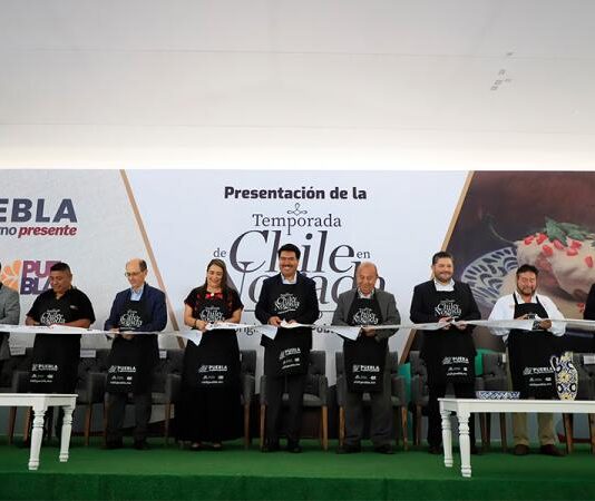 Inicia gobierno de Sergio Salomón Temporada de Chile en Nogada 2023