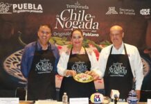 Presentan temporada de Chile en Nogada en Veracruz