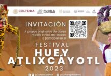Invita Cultura a grupos dancísticos a participar en el Huey Atlixcáyotl 2023
