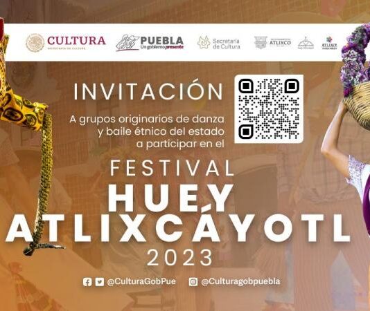 Invita Cultura a grupos dancísticos a participar en el Huey Atlixcáyotl 2023